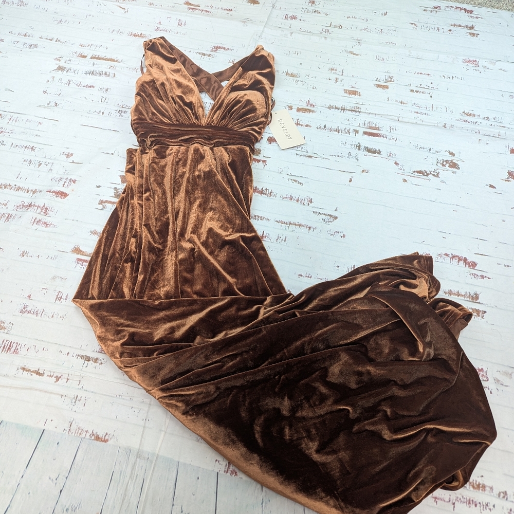 Revelry Dylan Velvet Dress - Picture 6 of 6